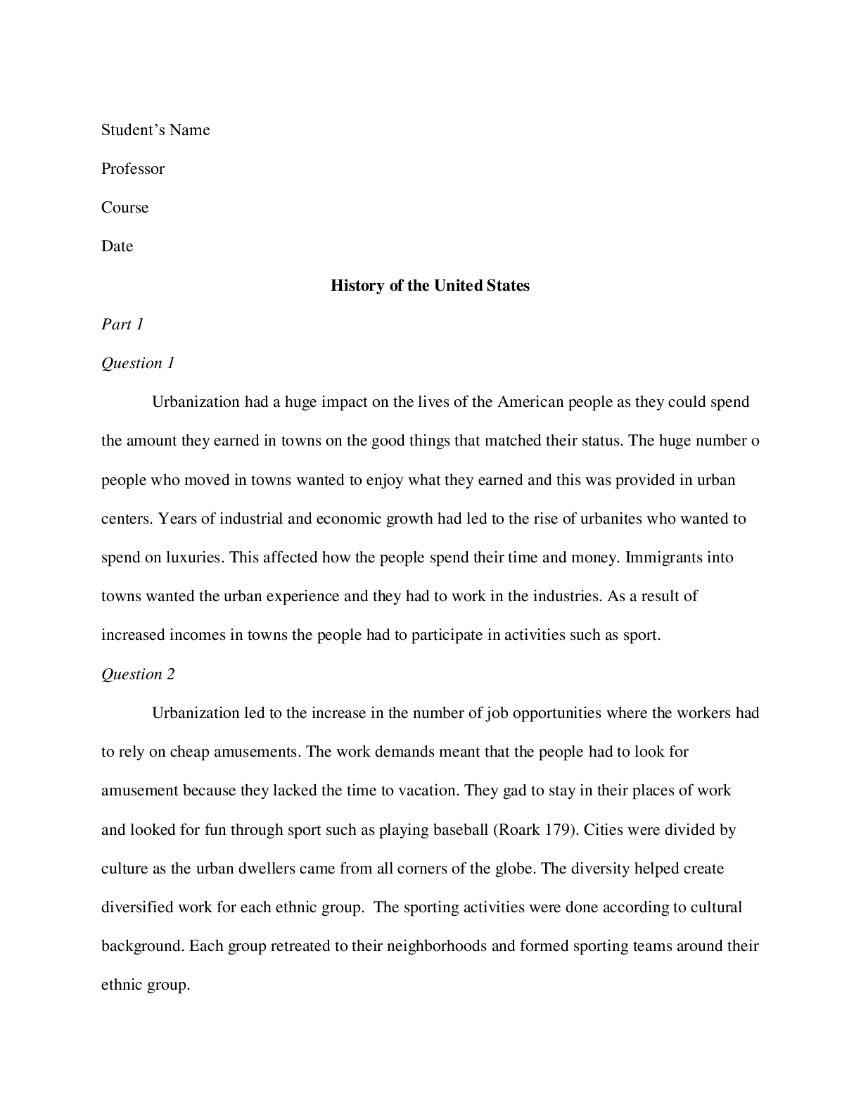 Preview image for HIS 12 History of the United States